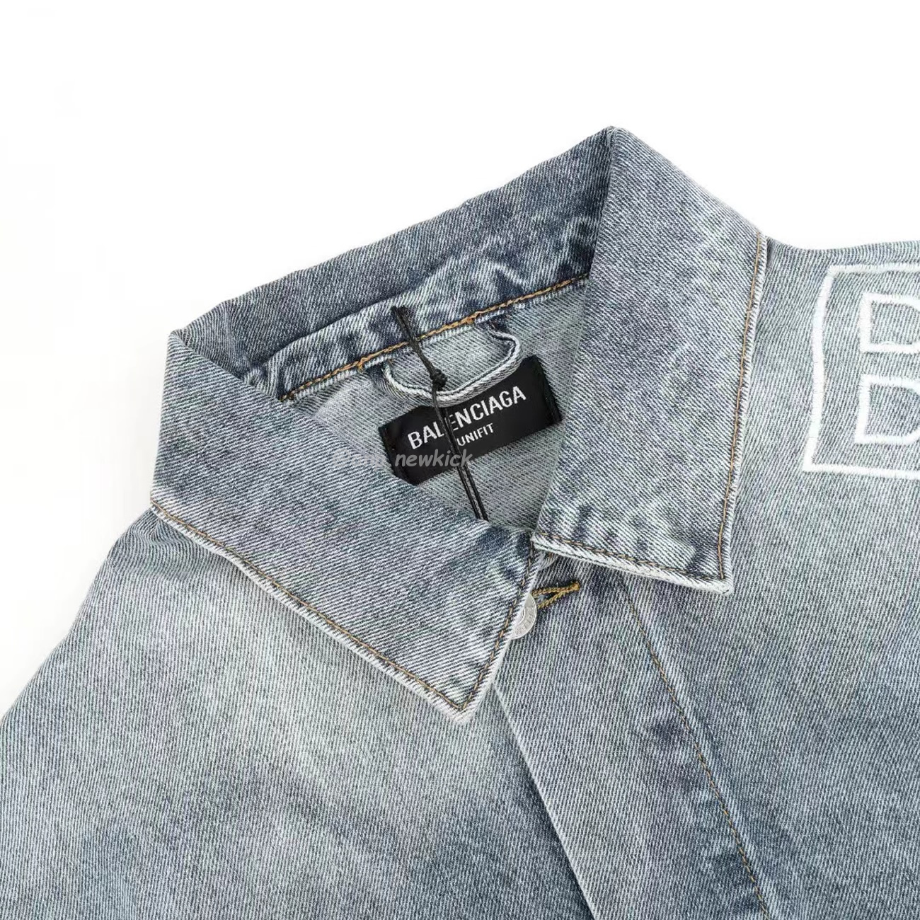 Balenciaga Retro Denim Jacket (9) - www.newkick.vip